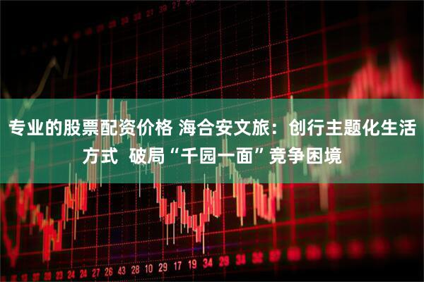 专业的股票配资价格 海合安文旅：创行主题化生活方式  破局“千园一面”竞争困境
